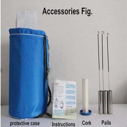 1PC YDS-35 liquid nitrogen cans for Liquid Nitrogen Storage Tank Nitrogen Container Cryogenic Tank Dewar with Strap