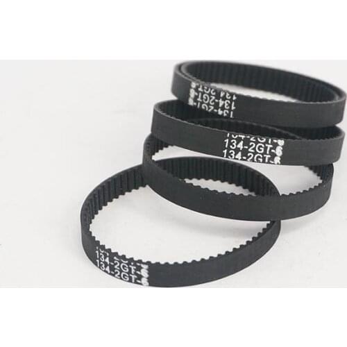 5PCS Rubber GT2 Timing Belt Pitch 2mm Width 6mm 2GT 3D Printer Belt Closed Loop Perimerter/Length 134-172mm