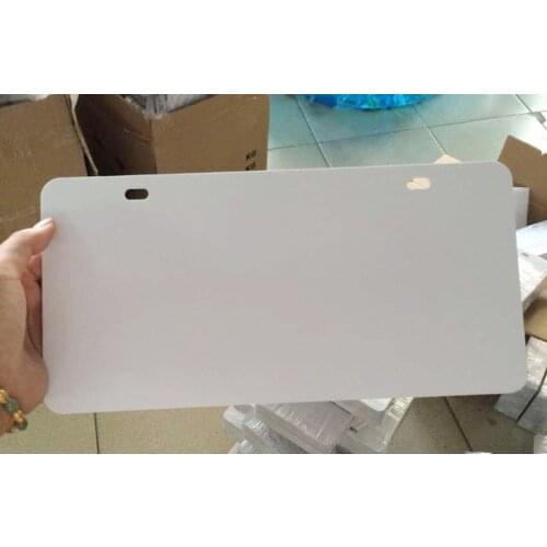Free Shipping Car Plate blank Sublimation heat press diy aluminium plate for car 10 pieces / lot