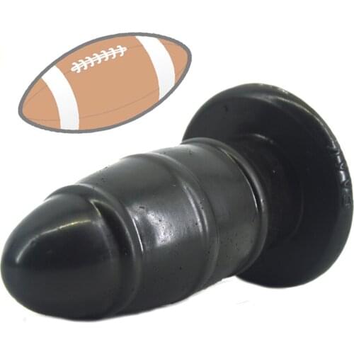 Big Anal Plug Suction Cup Butt Plug Black Anal Dildo Insert Stopper Sex Toys For Women Lesbian Flirt Masturbate Sex Product