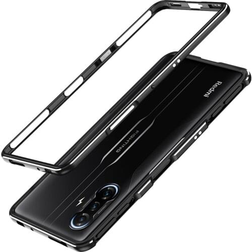 For Redmi K40 Game Edition Gaming Case Aluminum metal bumper Frame Slim Cover phone caseCouqe Fundas