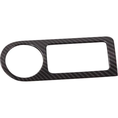 For Hyundai H-1 Grand Starex I800 ILoad 2008-2020 Interior Accessories ABS Carbon Fiber Head Light Adjust Cover Trim RHD