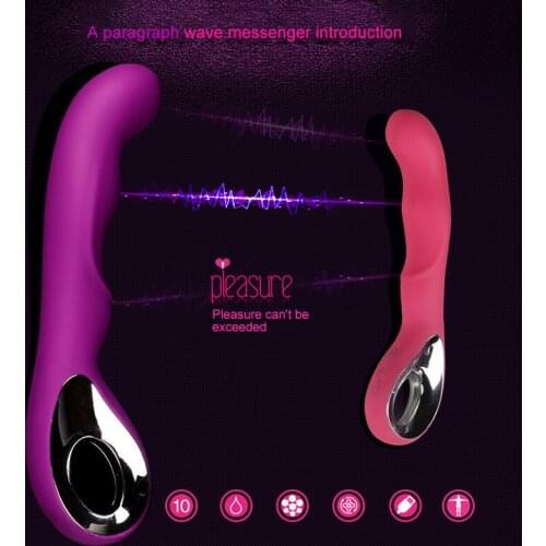 G-Spot Dildo Vibrator AV Stick for Women 10 Speed Vibration Silicone Waterproof Female Vagina Clitoris Massager Sex Toys New