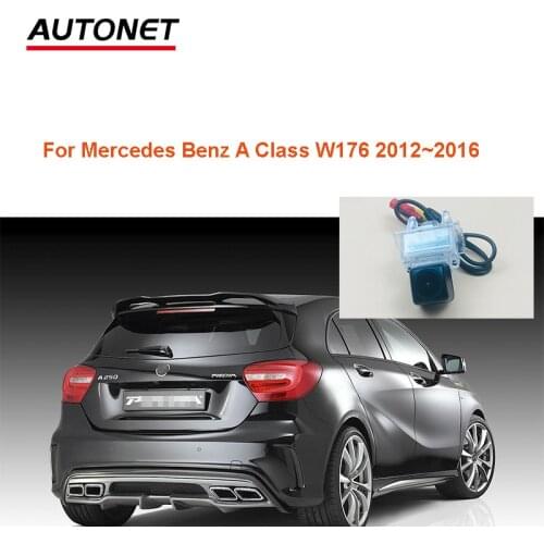 Autonet CVBS Rear view camera For Mercedes Benz A Class W176 2012~2016 AHD720P nightview rear camera license plate camera
