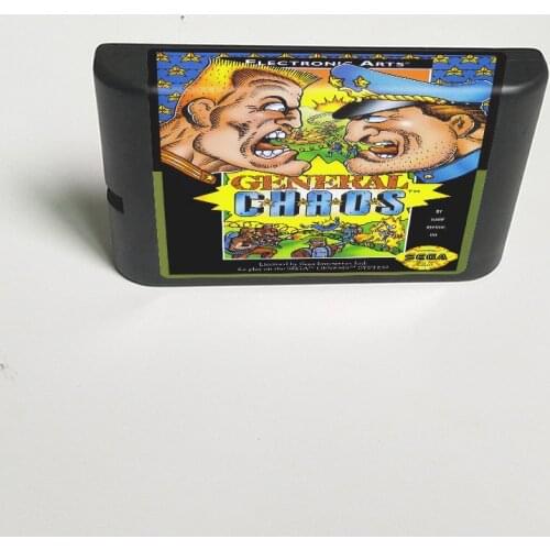 General Chaos - 16 Bit MD Game Card for Sega Megadrive Genesis Video Game Console Cartridge