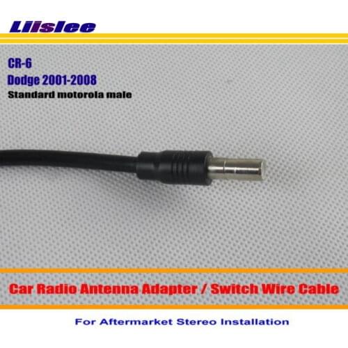 Liislee For Dodge Caliber Caravan Charger Dakota Durango Intrepid - Car Radio Antenna Adapter Switch Standard Motorola Male