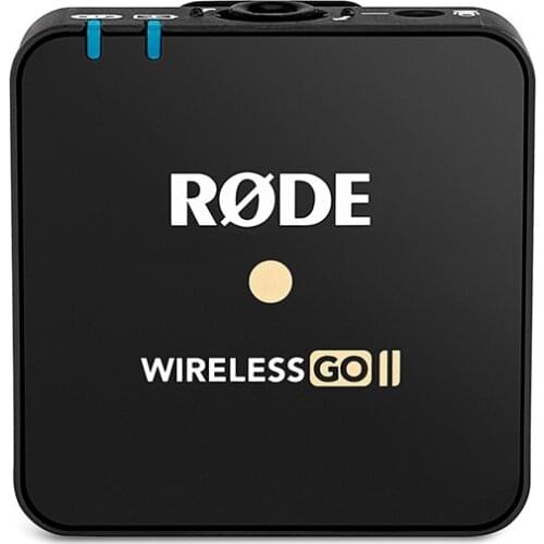 RODE Wireless Go2 II Super-Mini wireless Lavalier Microphone Kit For Vlogger Photo Video Audio Recording Live Interview Mic