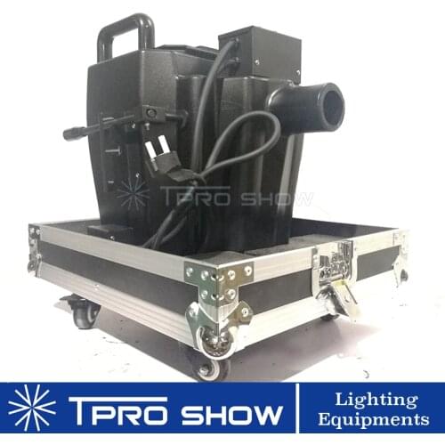 Low Fog Machine 3500W Dry Ice Fog Machine Flight Case Cart Packing Water Ground Lying Smoke Machine DJ Equipment For Wedding