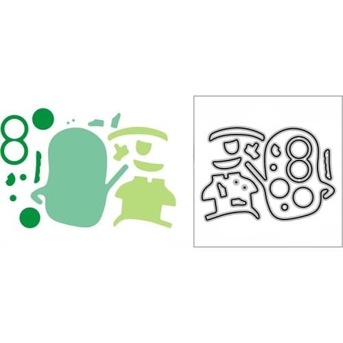 New Lovely Puppet Craft Embossing Mold 2021 Metal Cutting Dies for DIY Decorative Scrapbooking Paper Album Card Making No Stamps