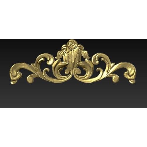 Carving flower 3d STL relief models for CNC, Artcam, Aspire, Decors