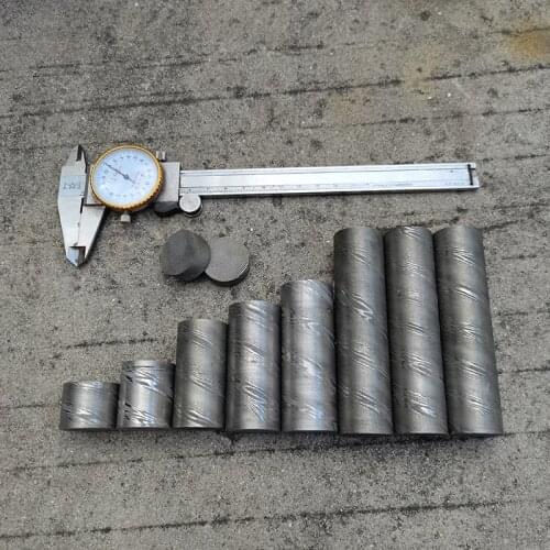 Damascus Steel bar Round Steel Bar Rod-Jewelry-Pen-Buckle-rings Making Supply Twist pattern