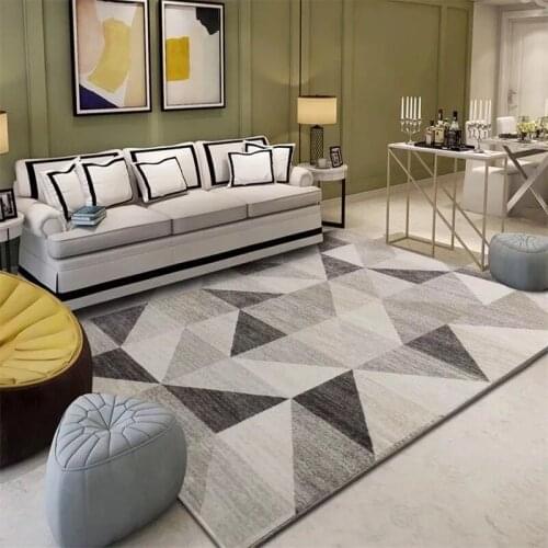 Light luxury Nordic carpet living room home coffee table cushion bedroom rectangular carpet