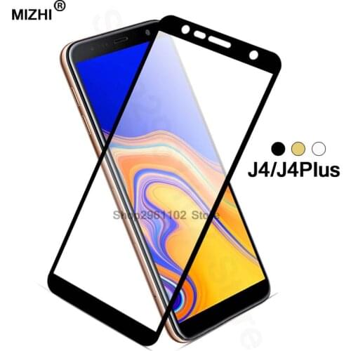 Cover For Samsung J4 plus 2018 protective glass Global version on for samsung galaxy j4 j 4 j4plus j42018 6.0" case covers film