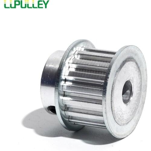 LUPULLEY XL 17T Timing Pulley With Stepper Bore 6/6.35/7/8/10/12/12.7mm Synchronous Aluminum Alloy Pulley With 16mm Belt Width