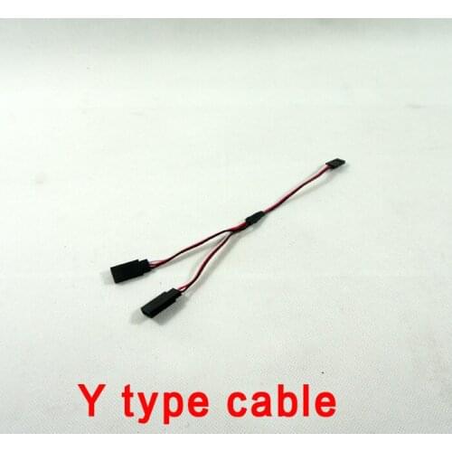5 pcs Drone Plane Model Electronic Accessories 30CM Rc Servo Extension Cord Cable Wire Servo Y Extension Wire Cable Connector