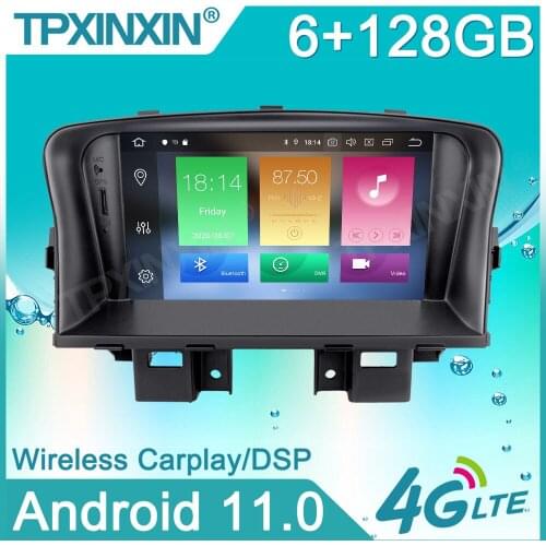 Android 11 6+128G For chevrolet cruze 2009-2012 Car Stereo Multimedia Player Android GPS Navigation Auto Audio Radio