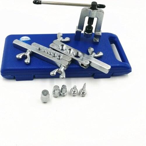 CT-275L Refrigeration Flaring Tool Kit 1/8-3/4 6-19mm Expanding tube reamer copper tube aluminum tube reamer