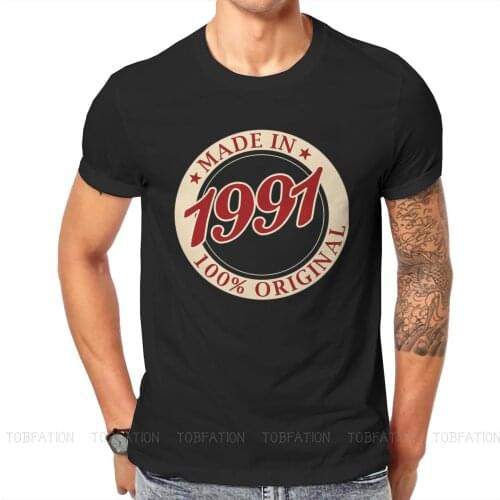 Vintage Essential Special TShirt 1991 30th Birthday Comfortable Hip Hop Gift Clothes T Shirt Short Sleeve Ofertas