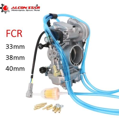 Alconstar- Keihi FCR33mm 38mm 40mm FCR33 FCR38 FCR40 Carburetor Carb For Honda CRF150R CRF250 CRF450 XR250 Dit Pit Bike Racing