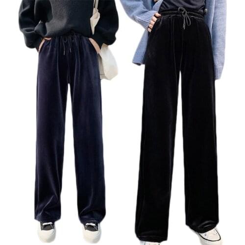 KLV Women's Velvet Trousers