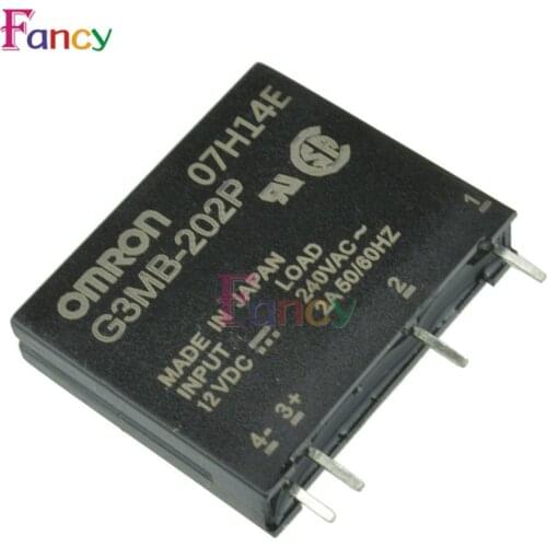 G3MB-202P DC-AC PCB SSR In 12VDC AC 2A Out 240V Solid State Relay Module S