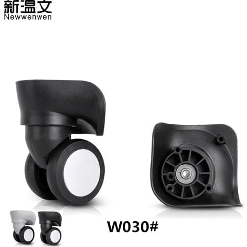 Replacement luggage Wheels Suitcase Casters Rubber Trolley Wheels Suitcases Repair parts Spinner for Luggage wheels W030