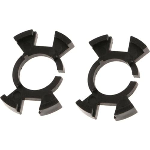 Pack of 2 Auto Replacement H1 LED Headlight Bulb Adapter Holder Universal For Yamaha Honda Suzuki