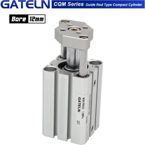 SMC type air cylinder CQMB/CDQMB bore 12mm guide rod type compact cylinder stroke 5/10/15/20/25/30/35/40/45/50mm