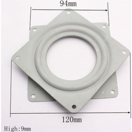 2/3/4 Inch Bearing Rotating Swivel Turntable Plate 360 Degree Metal Desk Table Chairs Car Seats Display Stand Furniture Hardware