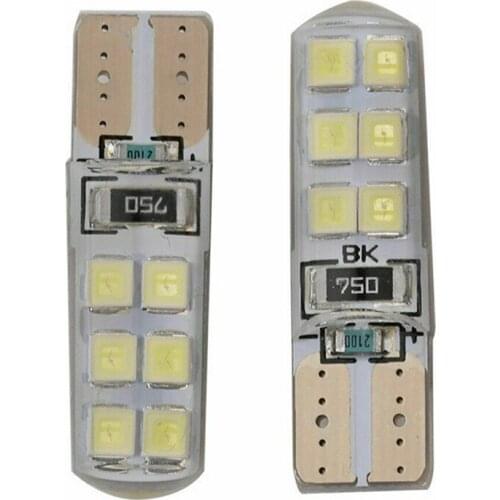 10x Xenon White T10 Silicone Bulb Kit New High Quality Indicator Or Side Light Lamp And Indicator