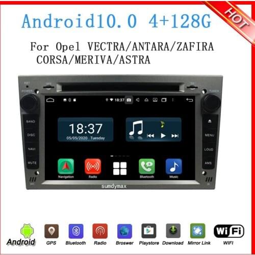 Octa core android 9.0 car dvd player for opel VECTRA ANTARA ZAFIRA CORSA MERIVA ASTRA 2004-2009 car audio gps navigation wifi