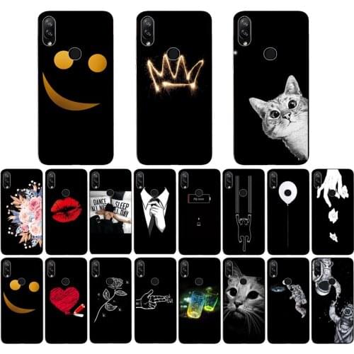 Coque for Doogee N10 Case 5.84" Printing Luxury Silicone Cover Soft TPU Phone Case for On DOOGEE N10 BLACK Cover