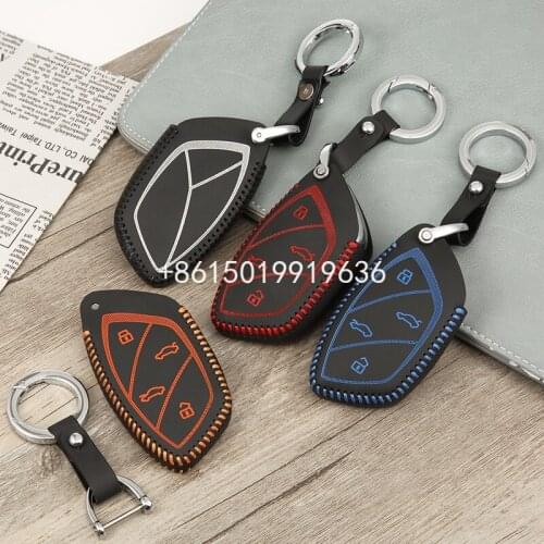 Key cover for roewe marvel x 2018 Car Key bag case wallet holder