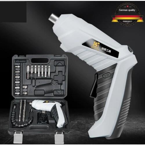 3.6V electric screwdriver multi-functional rechargeable lithium battery driver screwdriver mini screwdriver set wholesale