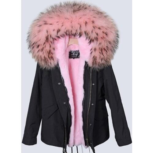 FURTJY Women's Parkas With Fur