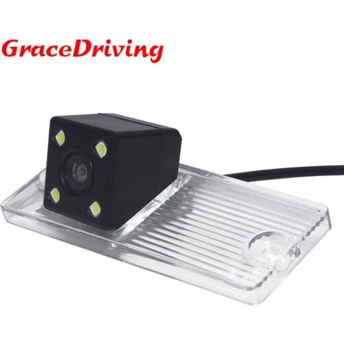 For KIA CERATO Camera Car Rear View Camera With 4 LED HD CCD Camera For KIA CERATO 2003-2011