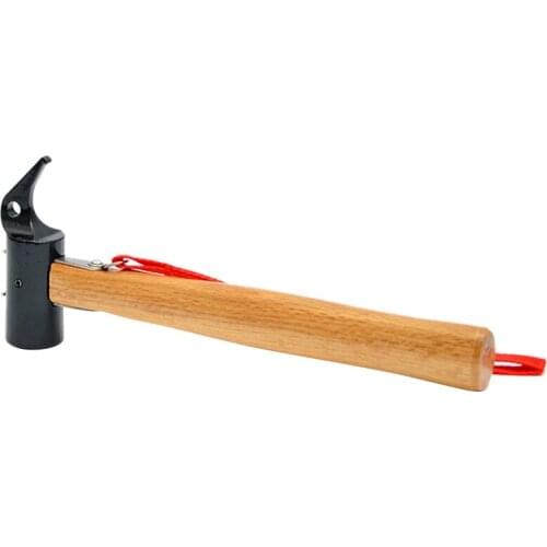 ELOS-Outdoor Camping Multi-Function Metal Hammer Ultra Light Tent Nail Hammer Outdoor Tent Peg Accessories Climbing Tool