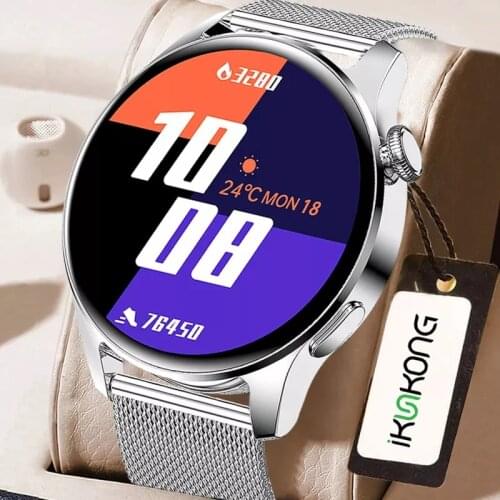 2021 Fashion Smart Watch Men Heart Rate Blood Pressure Full Touch Screen Sports Fitness Watches Bluetooth Android iOS Smartwatch