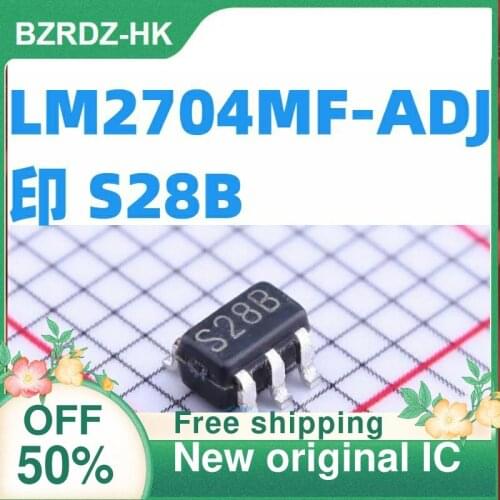 2-10PCS/lot DC /DC LM2704MF-ADJ S28B SOT23-5 New original IC
