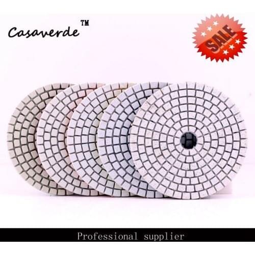 Free shipping D80mm diamo3 inch polishing pad flexible diamond dry polish pads for Terrazzo Concrete Engineered Stone Porcelain