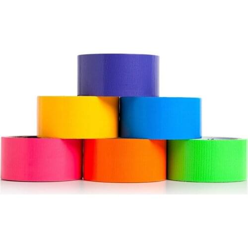 PPYY-Multi Colored Duct Tape - Variety Pack -6 Colors - 10 M X 2 Inch Rolls. Girls & Boys Kids Craft Duck Set, Fun DIY Art Kit