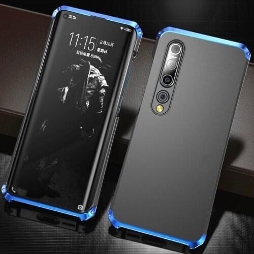 Luxury Armor Aluminum Metal Case For Xiaomi Mi 11 10 Case Shockproof Back Cover for Xiaomi Mi 10 11 Full Protective Coques Funda