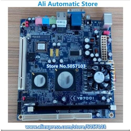 VB7001 Mini-ITX VB7001AG 16000G DDR2 VIA Board Tested