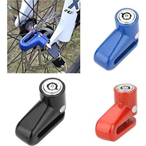 Anti-theft Brake Disc Disk Rotor Safety Lock 7mm for Motorcycle Scooter Bike Steel Mountain Road Brake Disc Brake Wheel Lock