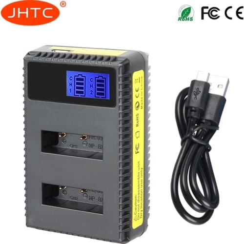 JHTC Battery Charger NPBX1 For SONY DSC-RX100 RX1 HDR-AS15 AS10 HX300 WX300 NPBX1 NP BX1 BC-CSXB Battery Dual Charger NP-BX1