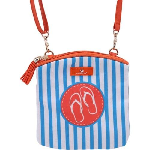 Women Phone Bag Mermaid Shell Printing Crossbody Bag For Women Shouder Bag Stripe Tassel Beach Bag