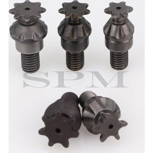 1Pcs M10 T8F 6T/7T 25H Clutch Drum Gear Box Front Pinion Chain Sprocket For 2 Stroke 47cc 49cc Pocket Bike Mini Moto Kids ATV