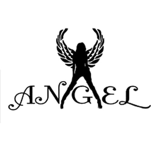 14.7CM*8.5CM Sexy Angel Decal Girl Wings Car Truck Window Mirror Vinyl Wall Sticker Car Styling Car Stickers C8-0102