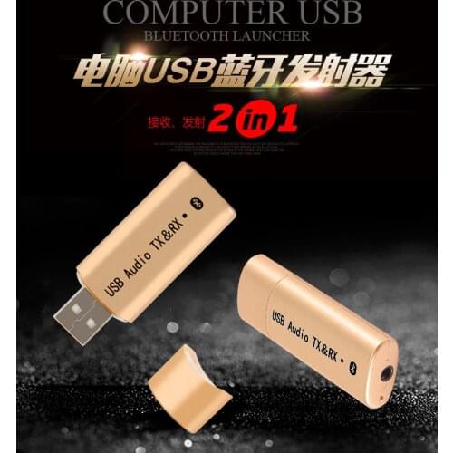 2IN1 USB Bluetooth Receiver Transmitter Bluetooth speaker Sound System Receptor Bluetooth Audio Adapeter SPF04