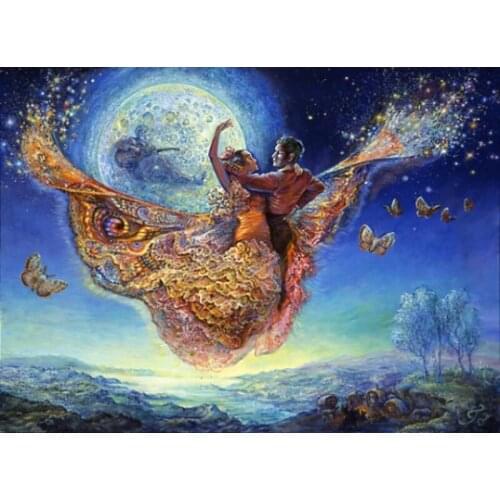 5D DIY Full Diamond painting Fantasy Butterfly Fairy embroidery Home Decoration Handicrafts Cross stitch